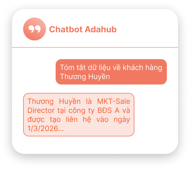 Chatbot Adahub